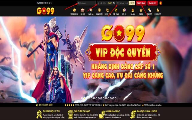 Hướng dẫn đăng nhập go99 siêu nhanh và đơn giản